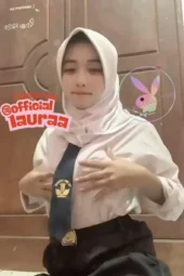 Hijab Toge Cosplay Seragam SMP